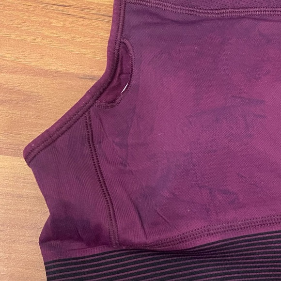 LULULEMON Athletica Ebb To Train Bra Wash in Marvel/Black/Black Sportsbra 10 - Picture 7 of 11